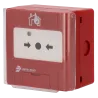 Pulsador analógico Jade Bird - Tapa de protección incluída - Indicador luminoso y visual de activación - Contacto sec... - Alarm