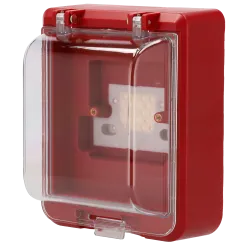 Caja de protección para pulsador Jade Bird - Carcasa superior transparente - Grado de protección IP66 - AlarmSystems.Shop