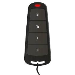 Mando a distancia - Bidireccional - 4 botones con 8 combinaciones - Inalámbrico 868 MHz Enforcer cifrado - Permite ve... - Alarm