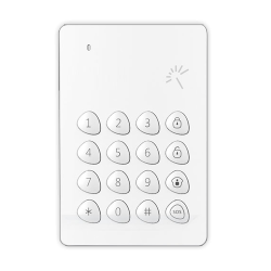 Teclado independiente - Inalámbrico - Antena interna - Permite armado/desarmado - Compatible con llaveros de proximid...