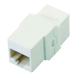 Conector - Empalme para cables UTP - Conector entrada RJ45 - Conector salida RJ45 - Compatible UTP categoría 5E - Baj... - Alarm