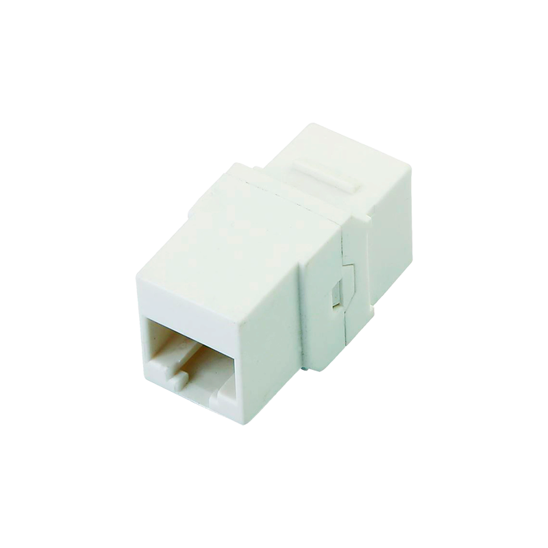 Conector - Empalme para cables UTP - Conector entrada RJ45 - Conector salida RJ45 - Compatible UTP categoría 5E - Baj...