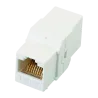 Conector - Empalme para cables UTP - Conector entrada RJ45 - Conector salida RJ45 - Compatible UTP categoría 6 - Baja... - Alarm