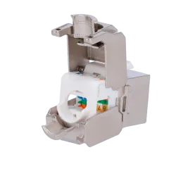 Conector para cables FTP - Conector salida RJ45 - Compatible FTP categoría 6A - Fácil instalación sin necesidad de he... - Alarm