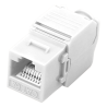 Conector para cables UTP - Conector salida RJ45 - Compatible UTP categoría 6A - Fácil instalación sin necesidad de he...