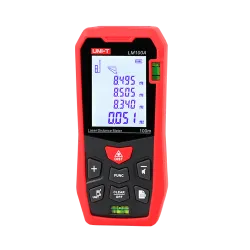 Medidor láser de distancia - Rango de hasta 100 m con precisión milimétrica - Medición de longitud, área, volumen - D... - Alarm