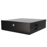 Caja metálica cerrada para DVR - Específico para CCTV - Para grabadores de hasta 2U rack - Cerradura de leva - Ventil...