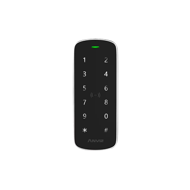 Lector autónomo ANVIZ - Teclado y Lector tarjeta MF - 2000 grabaciones / 50000 registros - TCP/IP, RS485, miniUSB, W... - Alarm