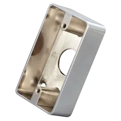 Caja para pulsador - Compatible con selección de producto - Instalación de superficie - Fabricado en aleación de zinc... - Alarm