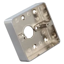 Caja para pulsador - Compatible con selección de producto - Instalación en superficie - Fabricado en aleación de zinc... - Alarm