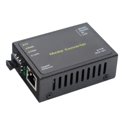 Conversor de medios - 1x Ethernet RJ45 - 1x SFP - Gigabit - 10/100/1000 Base-TX - Tamaño Ultra Compacto - AlarmSystems.Shop