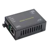 Conversor de medios - 1x Ethernet RJ45 - 1x SFP - Gigabit - 10/100/1000 Base-TX - Tamaño Ultra Compacto - AlarmSystems.Shop