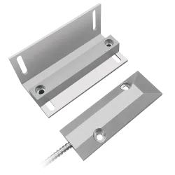 Contacto magnético - Apto para instalar en metal - Tecnología Reed Alta potencia - Sistema de conexión de 2 hilos - R... - Alarm