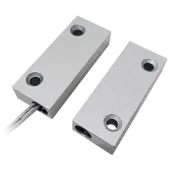 Contacto magnético - Apto para instalar en metal - Tecnología Reed Alta potencia - Sistema de conexión de 2 hilos - ... - Alarm