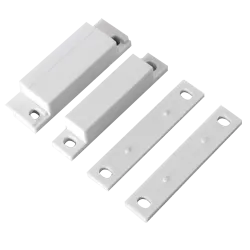 Contacto magnético - Apto para instalar en madera - Tecnología Reed - Sistema de conexión por terminal - Resistencia ... - Alarm