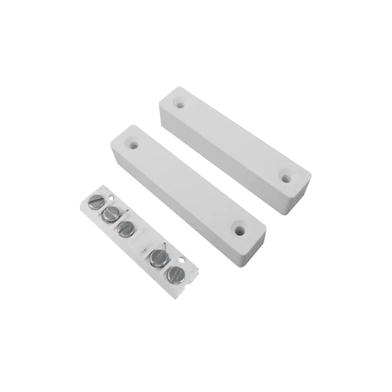 Contacto magnético - Apto para instalar en madera - Tecnología Reed - Sistema de conexión por 5 terminales - Resisten... - Alarm