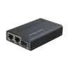 Conversor de medios - 2x Ethernet RJ45 - 1x SFP - Gigabit - 10/100/1000 Base-TX - Tamaño reducido - AlarmSystems.Shop