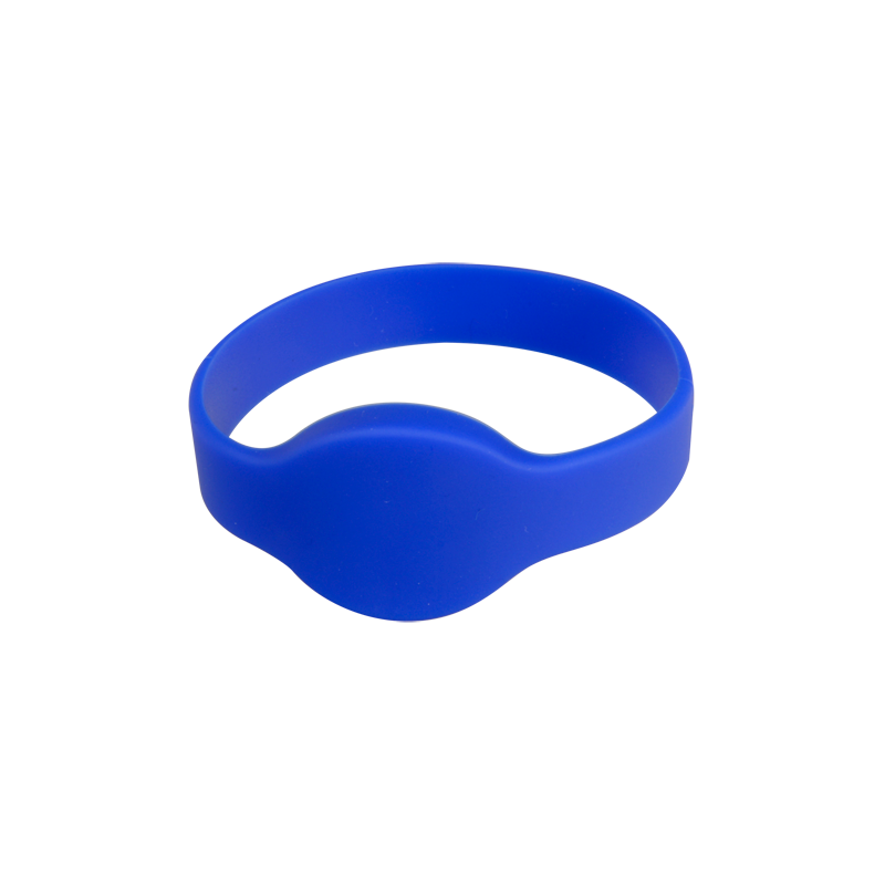 Pulsera de proximidad - ID por radiofrecuencia - MF pasivo | Color azul - Alta frecuencia 13.56 MHz - Diámetro 65 mm ...