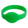 Pulsera de proximidad - ID por radiofrecuencia - MF pasivo | Color verde - Alta frecuencia 13.56 MHz - Diámetro 65 mm... - Alarm