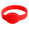 Pulsera de proximidad - ID por radiofrecuencia - MF pasivo | Color rojo - Alta frecuencia 13.56 MHz - Diámetro 65 mm ... - Alarm