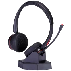 Auriculares inalámbricos - Cobertura de hasta 30m - Cancelación de ruido - Capacidad de 320mAh - Máximo tiempo de us... - Alarm