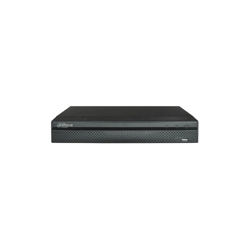 Grabador NVR para cámaras IP - 4 CH vídeo IP / 4 puertos PoE - Resolución máxima grabación 6 Mpx - Ancho de banda 80 ... - Alarm