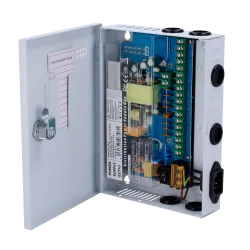 Caja de distribución de alimentación - 1 entrada AC 180-246 V 50-60Hz - 9 salidas por par de cobre - Protección por ... - Alarm