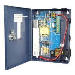 Caja de distribución de alimentación Slim - 1 entrada AC 220 V 5OHz - 4 salidas por par de cobre - Protección por fus... - Alarm