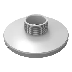 Soporte de techo - Apto para domos motorizadas - Fabricado en aluminio - 37 (Al) x 133 (Ø) mm - Pasador de cables - AlarmSystems