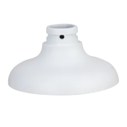 Branded - Soporte de techo - Apto para Domo - Fabricado en aluminio - 83.5 (Al) x 166 (Ø) mm - Pasador de cables - AlarmSystems.