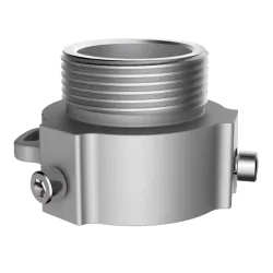 Rosca adaptadora - Para domos motorizadas - Aleación de aluminio - 49 (Al) x 60 (Ø) - 250 g - AlarmSystems.Shop