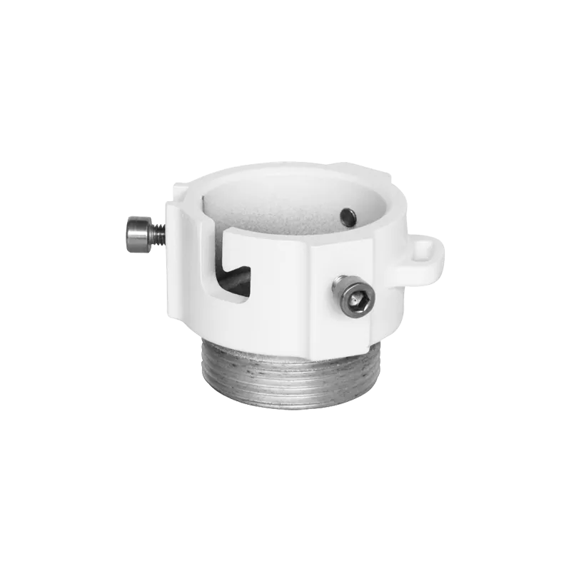 Rosca adaptadora - Para domos motorizadas - Aleación de aluminio - 50 (Al) x 60 (Ø) mm - 250 g - AlarmSystems.Shop