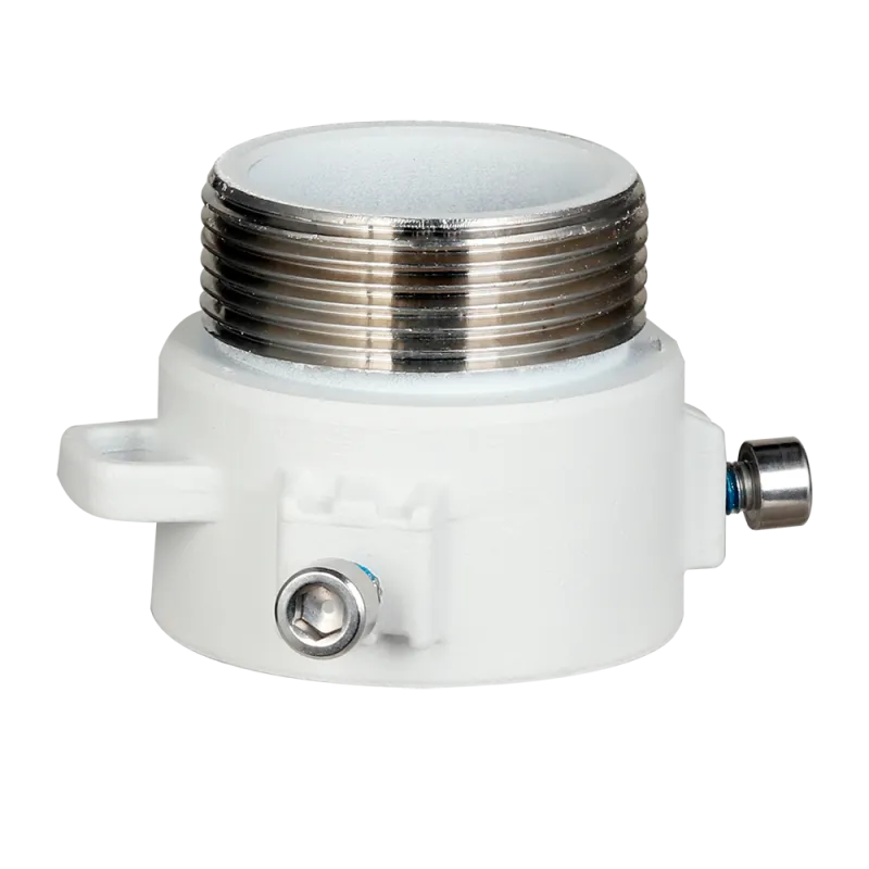Rosca adaptadora - Para domos motorizadas - Aleación de aluminio - 49 (Al) x 77 (Ø) mm - 340 g - AlarmSystems.Shop