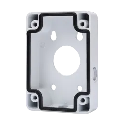 Caja de conexiones - Para domos motorizadas - Apto para uso exterior - Instalación en pared - Color blanco - Pasador ... - Alarm