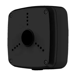 Caja de conexiones - Para cámaras bullet o domos - Apto para uso exterior - Instalación en techo o pared - Color negr... - Alarm