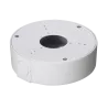 Caja de conexiones - Para cámaras domo o compactas - Apto para uso exterior - Instalación en techo o pared - Color bl... - Alarm