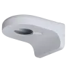 Soporte de pared - Para cámaras domo - Apto para uso en exterior - Color blanco - Carga máxima 1Kg - Pasador de cables - AlarmSy