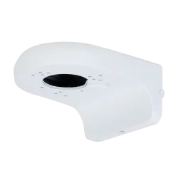 Soporte de pared - Para cámaras domo - Apto para uso en exterior - Carga máxima 2 kg - Pasador de cables - Color b... - Alarm