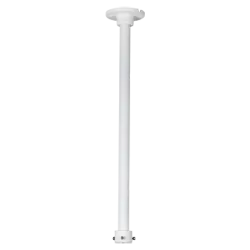 Soporte techo - Altura 767 mm - Apto para uso en exterior - Color blanco - Compatible con XSECURITY - Pasador de cables - AlarmS