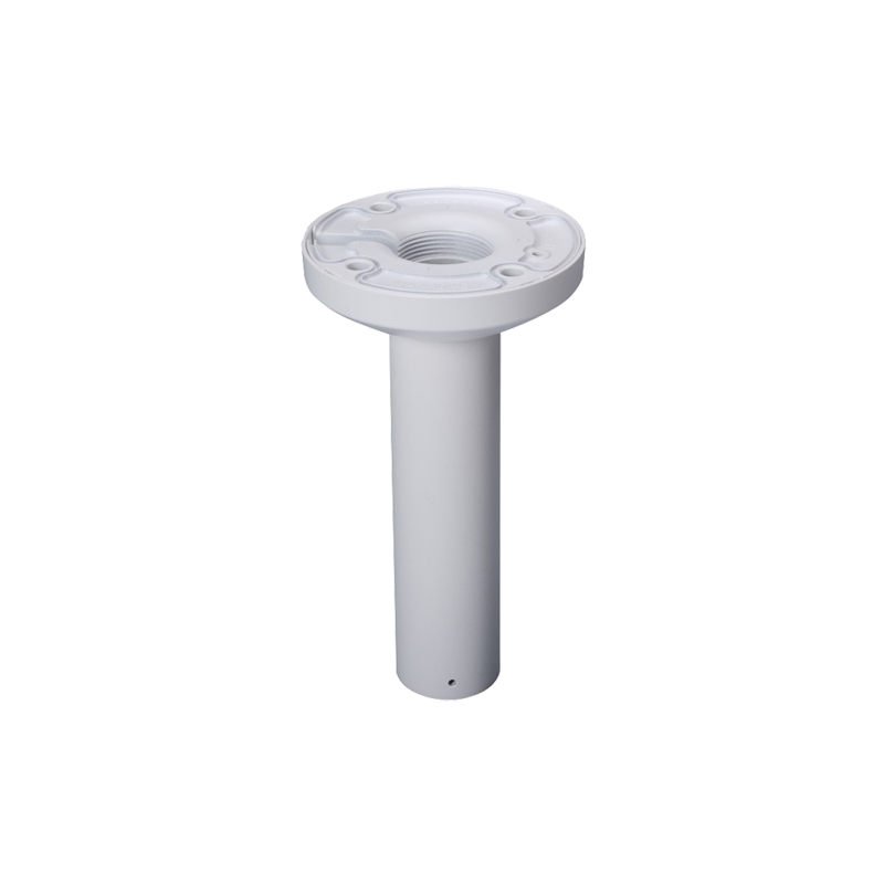 Soporte techo - Altura 240 mm - Apto para uso en exterior - Color blanco - Compatible con XSECURITY - Pasador de cables