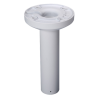 Soporte techo - Altura 240 mm - Apto para uso en exterior - Color blanco - Compatible con XSECURITY - Pasador de cables