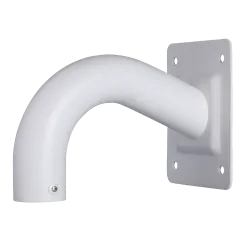 Soporte de pared - Para cámaras domo - Apto para uso en exterior - Color blanco - 160 x 115 x 228 mm - AlarmSystems.Shop