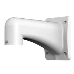 Soporte de pared - Para cámaras domo - Apto para uso en exterior - Color blanco - 160 x 115 x 255 mm - AlarmSystems.Shop