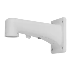 Soporte de pared - Para cámaras domo motorizadas - Aluminio - Apto para uso en exterior - Color blanco - AlarmSystems.Shop