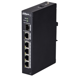 Switch ePoE Branded - 4 puertos PoE + 1 Uplink RJ45 - Velocidad 10/100 Mbps - Potencia máxima total 96 W - Soporta eP...