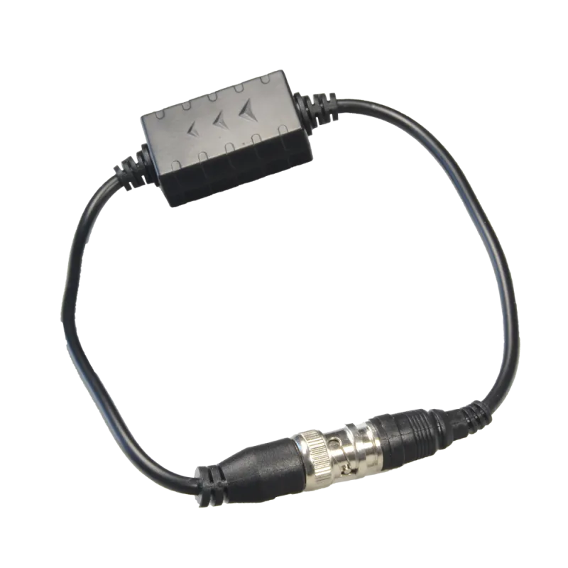 Aislador de fuente de alimentación - Optimizado para vídeo HDCVI - Instalación en cable coaxial - Cable 400 mm de lar... - Alarm