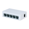 Switch Branded Fast Ethernet - 5 puertos RJ45 - Velocidad 10/100Mbps - Buffer mejorado para transmisión de video - Pl...