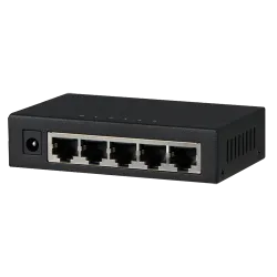 Switch Branded Gigabit - 5 puertos RJ45 - Velocidad 10/100/1000 Mbps - Alta velocidad en todos los puertos - Específi... - Alarm