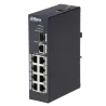 Switch PoE Branded - 8 puertos PoE + 1 Uplink RJ45 - Velocidad 10/100 Mbps - Potencia 30 W por puerto - Potencia máxi... - Alarm