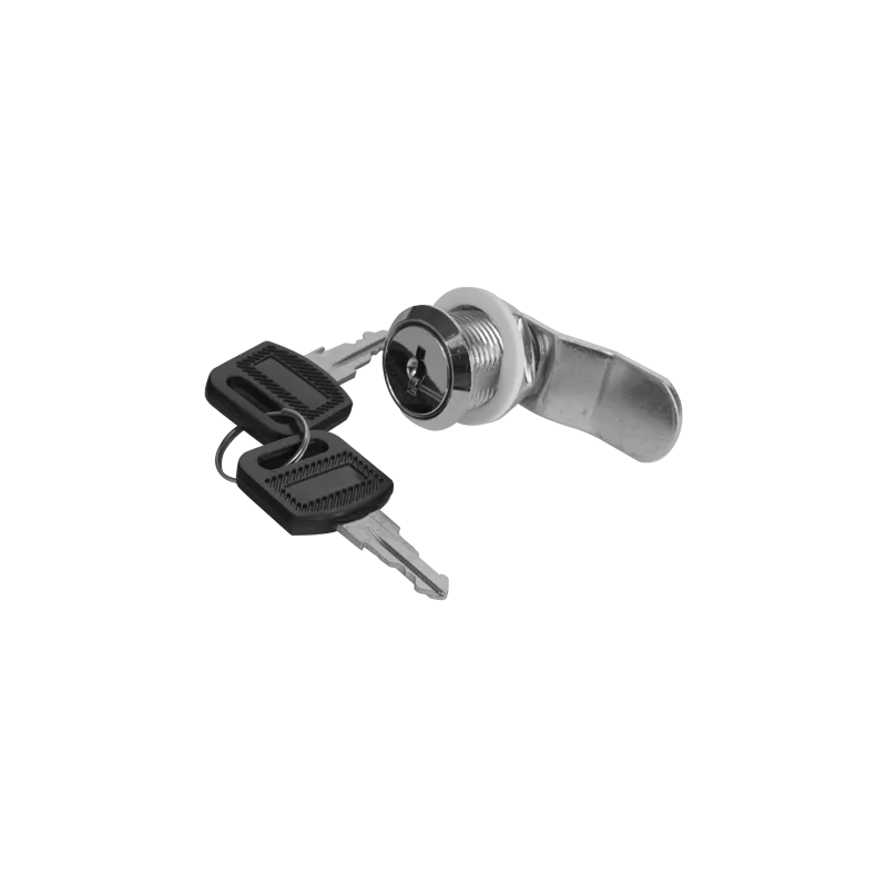 Cerradura lateral para rack - Metálica - Incluye 2 llaves - AlarmSystems.Shop